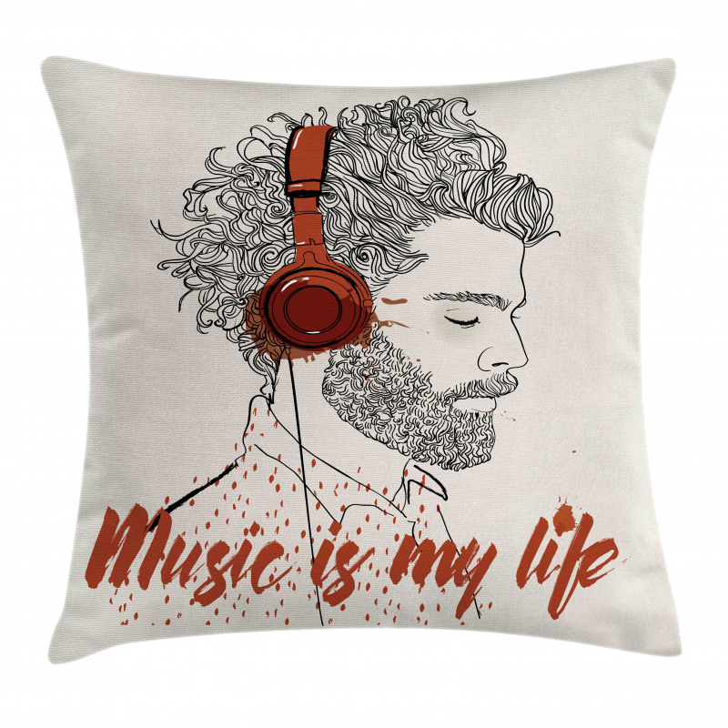 Hipster Minder Kılıfı Müzik Dinleyen Erkek