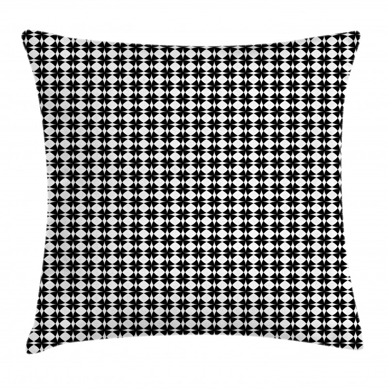 Symmetric Abstract Shapes Pillow Cover