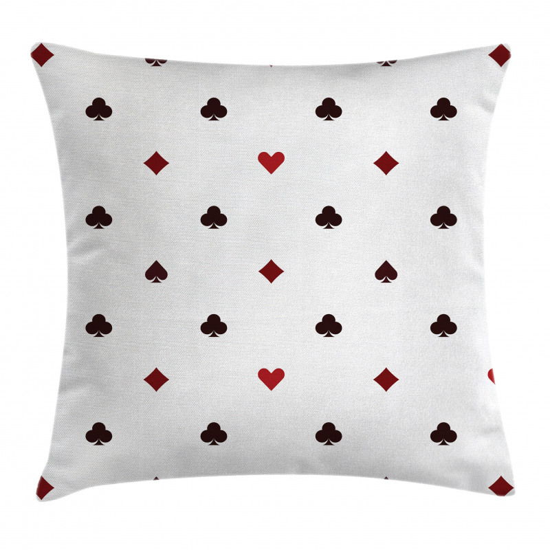 Gambling Club Minimalist Pillow Cover