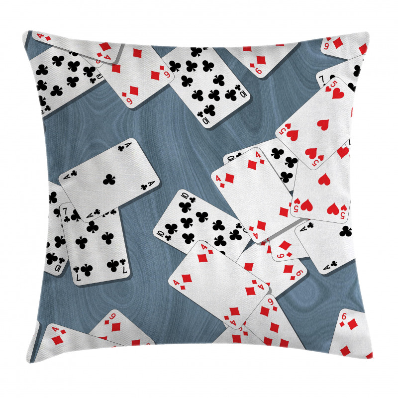 Playing Cards Pillow Cover