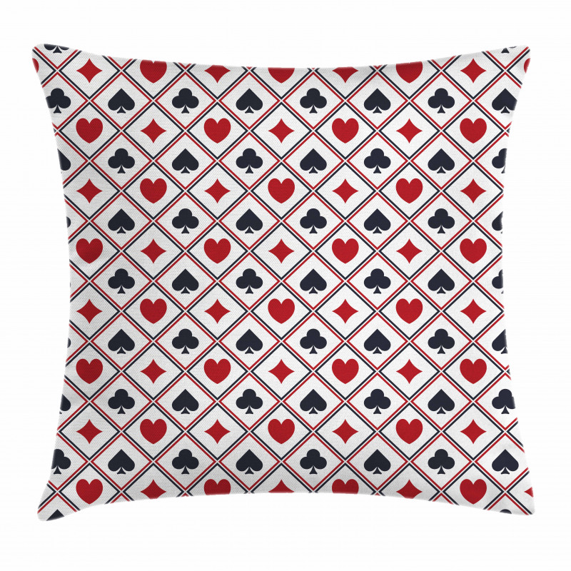 Holdem Gambler Modern Pillow Cover