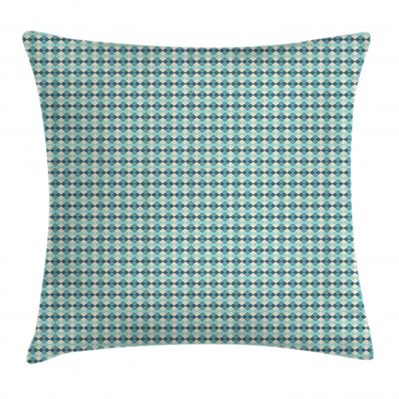 Mosaic Tiles Inspired Art Pillow Cover