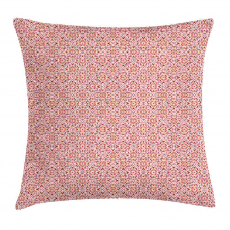 Vibrant Colors Intricate Pillow Cover
