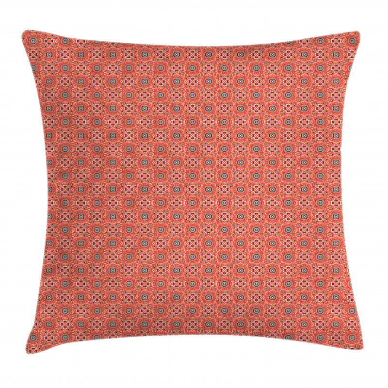 Vibrant Portuguese Folk Pillow Cover