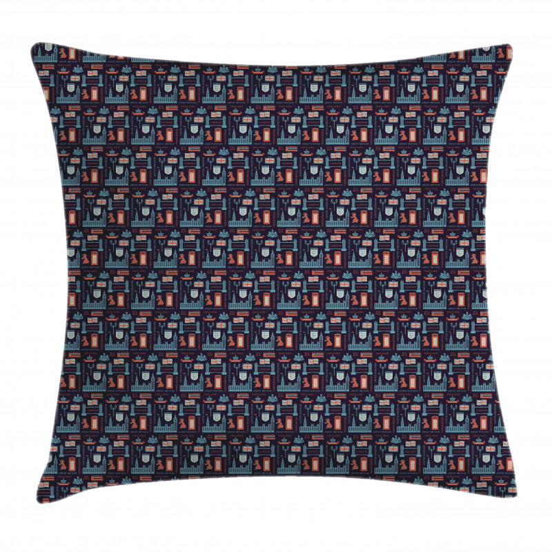 Symbolic Pattern Pillow Cover