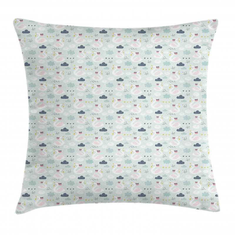 Unicorn Aquatic Animal Art Pillow Cover