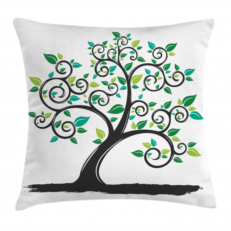 Abstract Minimalist Nature Pillow Cover