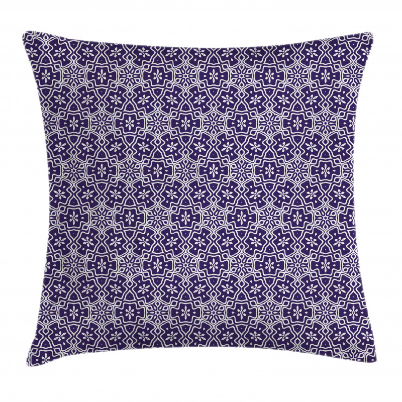 Mandala Inspired Floral Pillow Cover