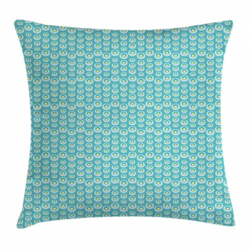 Simplistic Soft Circles Art Pillow Cover