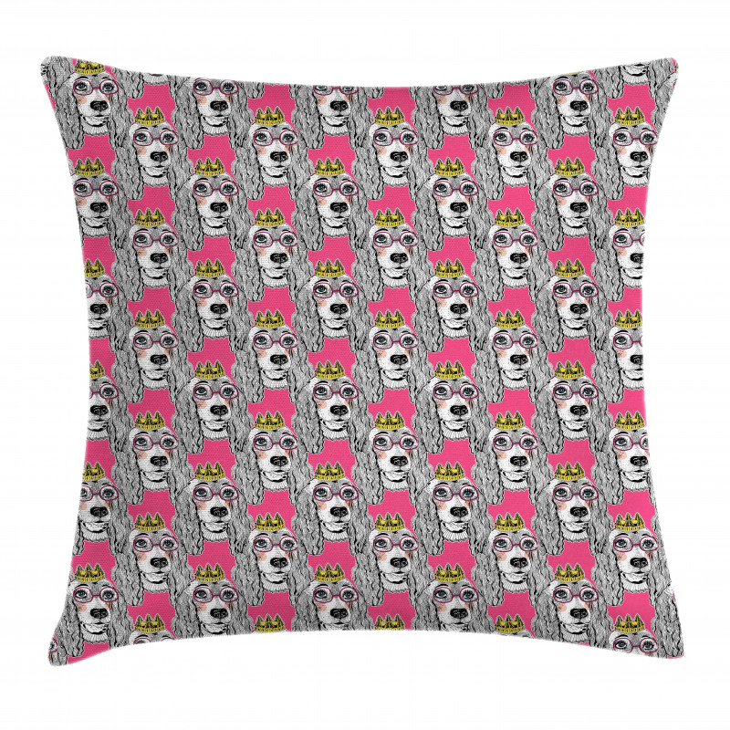 Doodle Puppy Pillow Cover