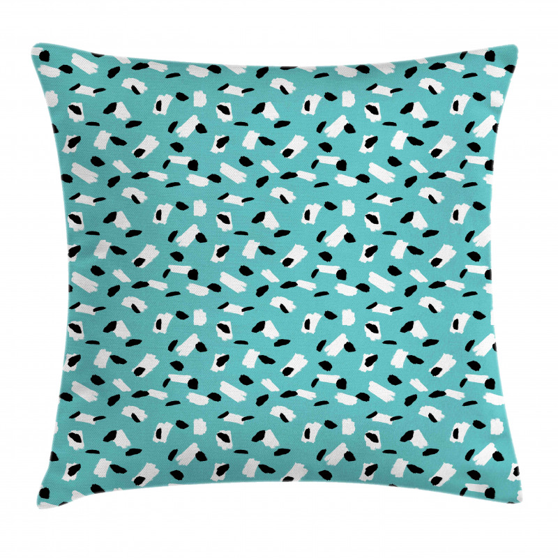 Quirky Brushstrokes Pillow Cover