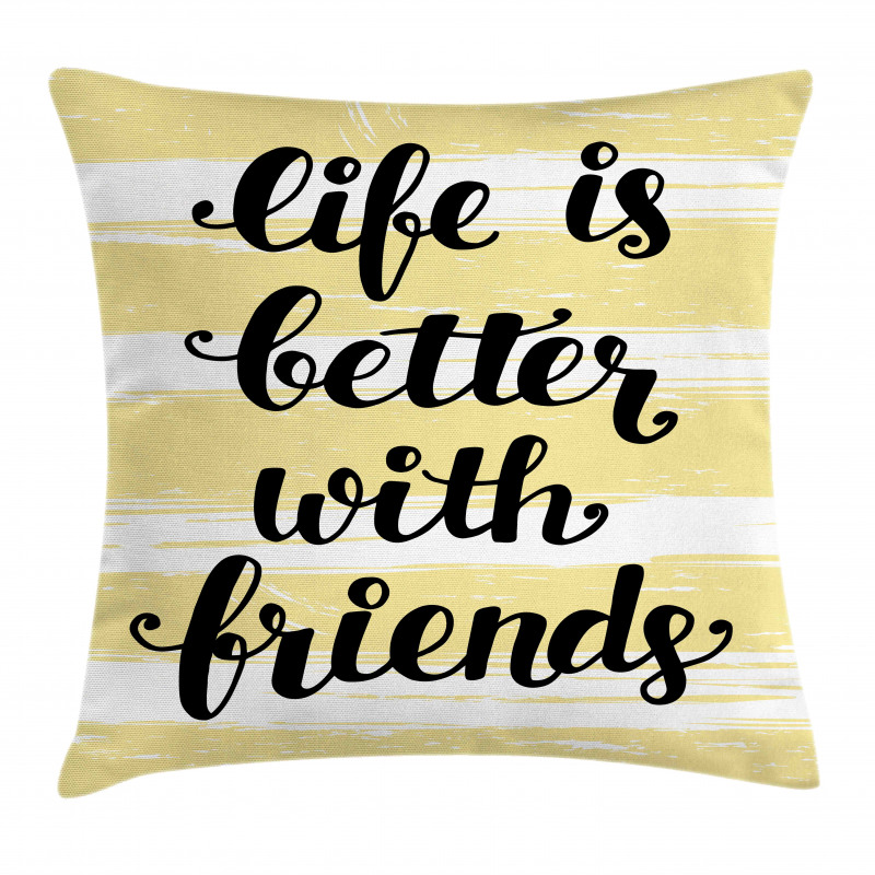 Buddies Anniversary Pillow Cover