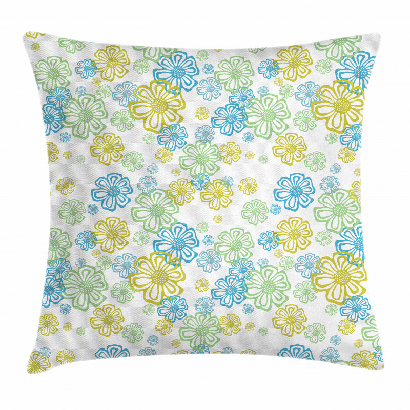Ornate Flourish Pattern Pillow Cover