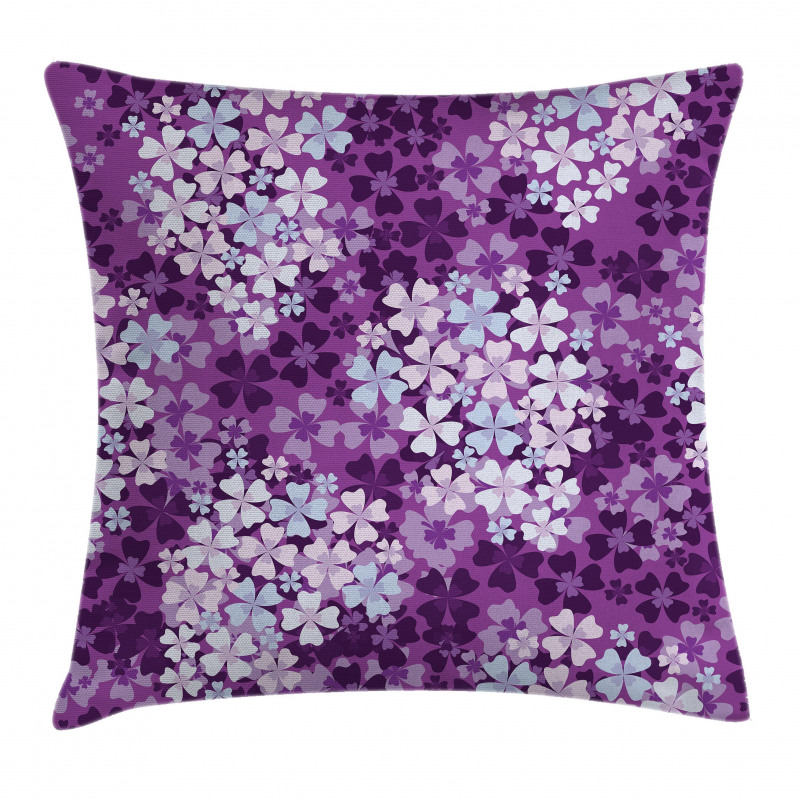 Hydrangea Lilacs Field Pillow Cover