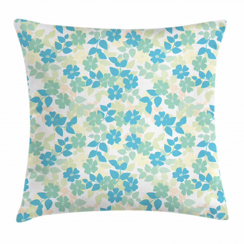 Nostalgic Flower Summer Pillow Cover