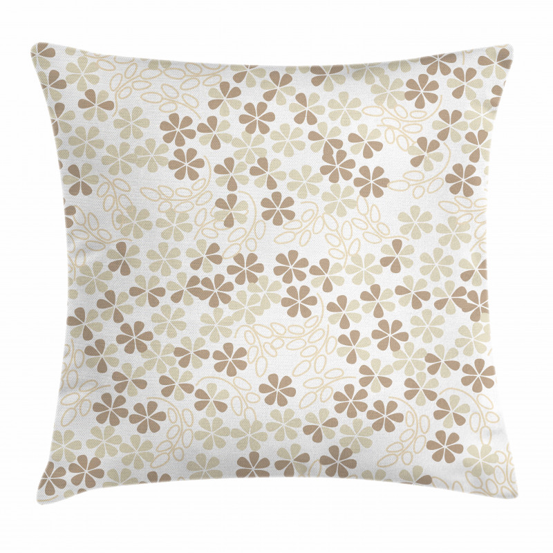 Flowers Bouquet Blooms Pillow Cover