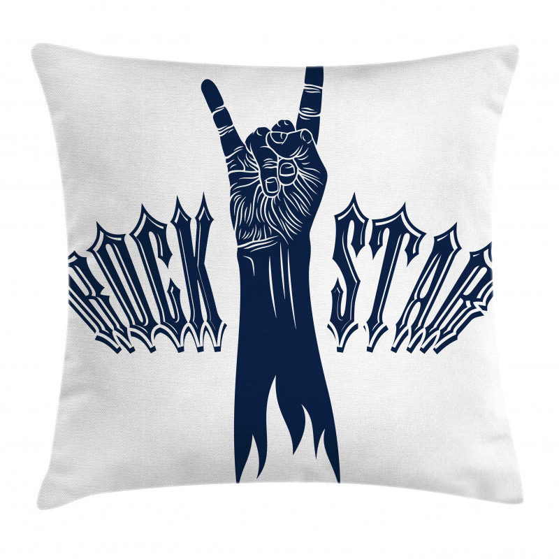 Rock Star Pillow Cover