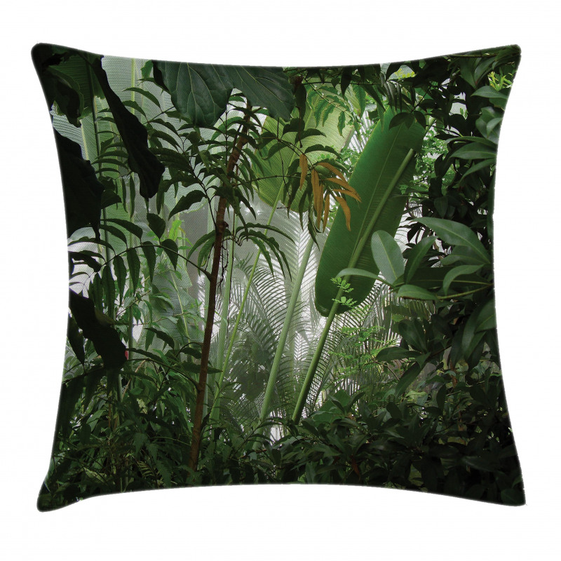 Tropical Rainforest Wild Pillow Cover