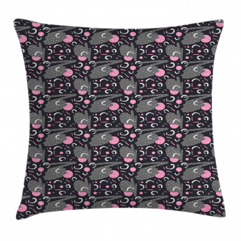 Strokes Dots and Rounds Pillow Cover