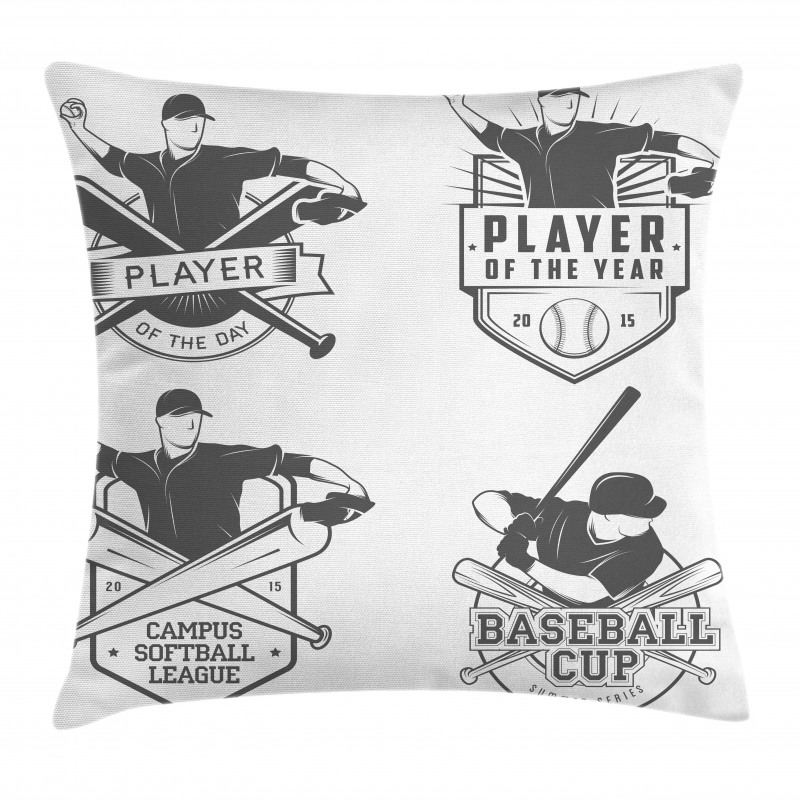 Baseball and Softball Pillow Cover