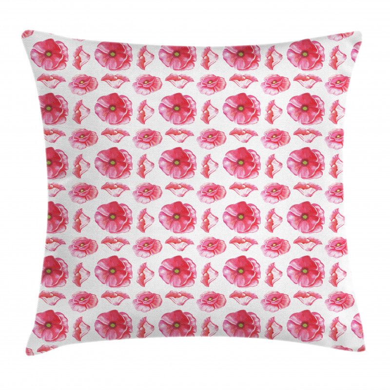 Big Anemone Petals Art Pillow Cover