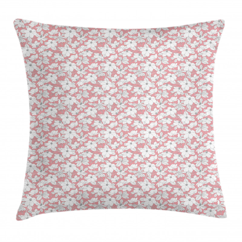 Spring Magnolias Pillow Cover