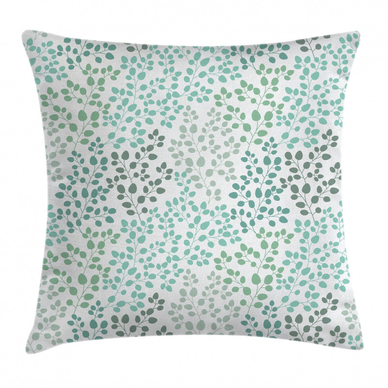 Leaf Braches Pattern Pillow Cover