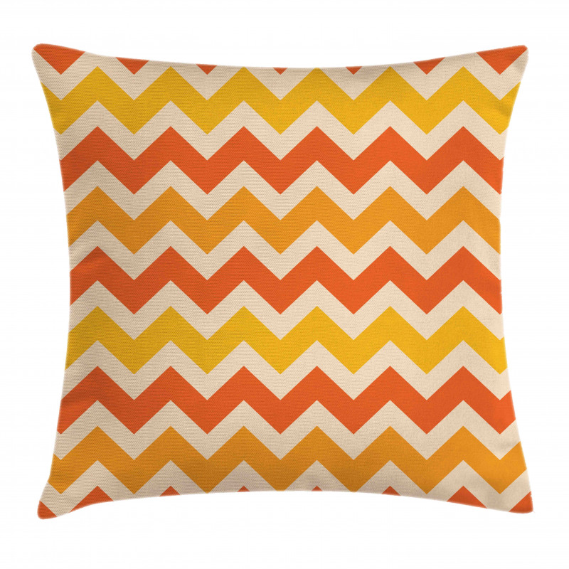 Wavy Geometrical Vintage Pillow Cover