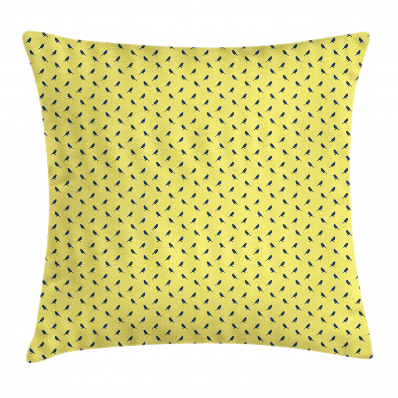 Minimalistic Titmouse Pillow Cover