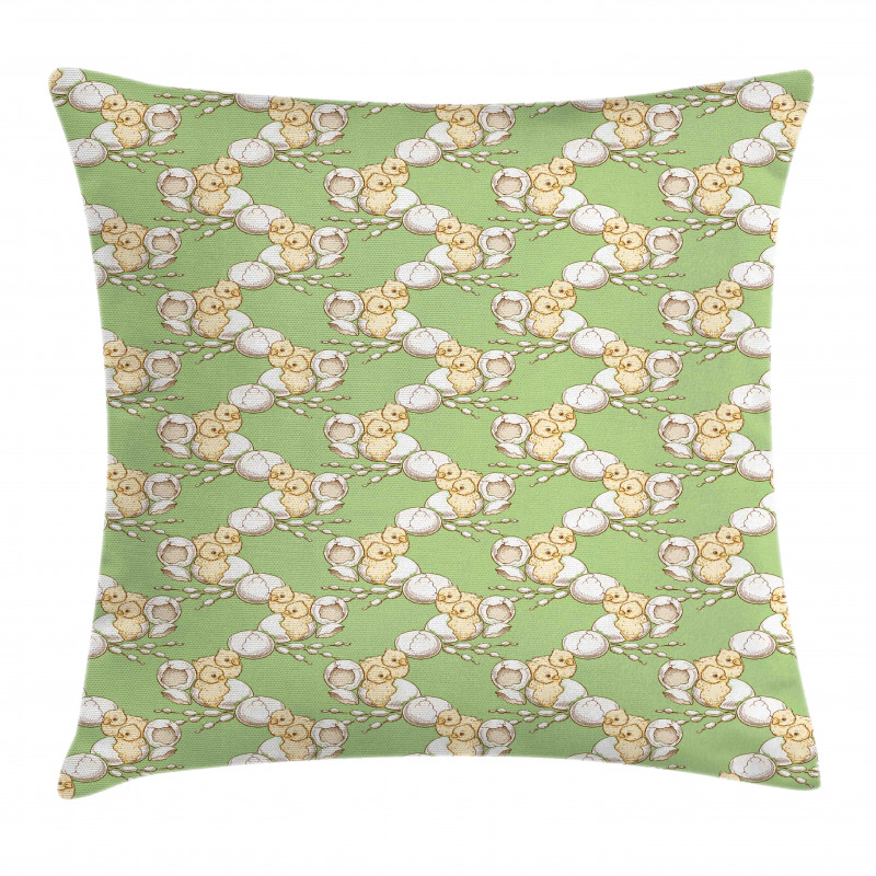 Little Baby Chickens Pillow Cover