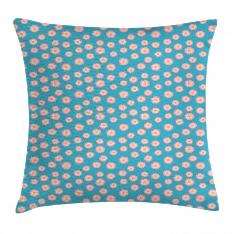 Delicate Flower Petal Pillow Cover