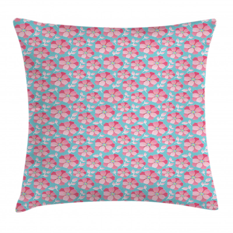 Abstract Petals Pillow Cover