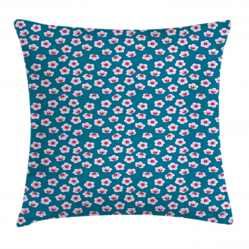 Hibiscus Petals Pillow Cover