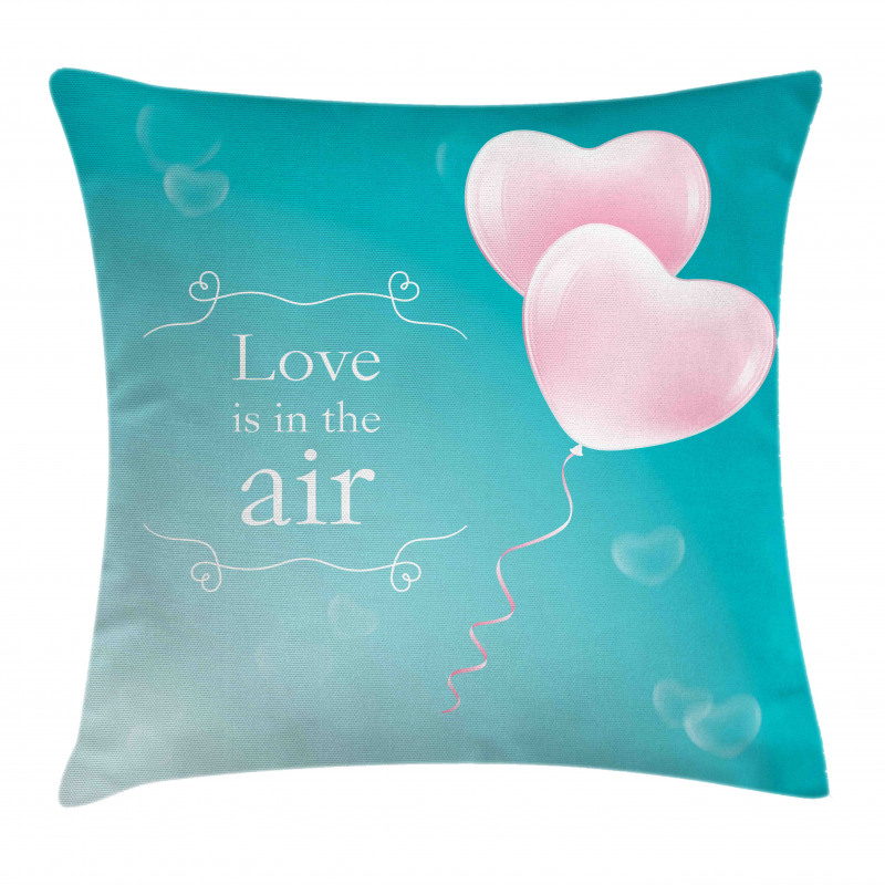 Heart Balloon Pillow Cover