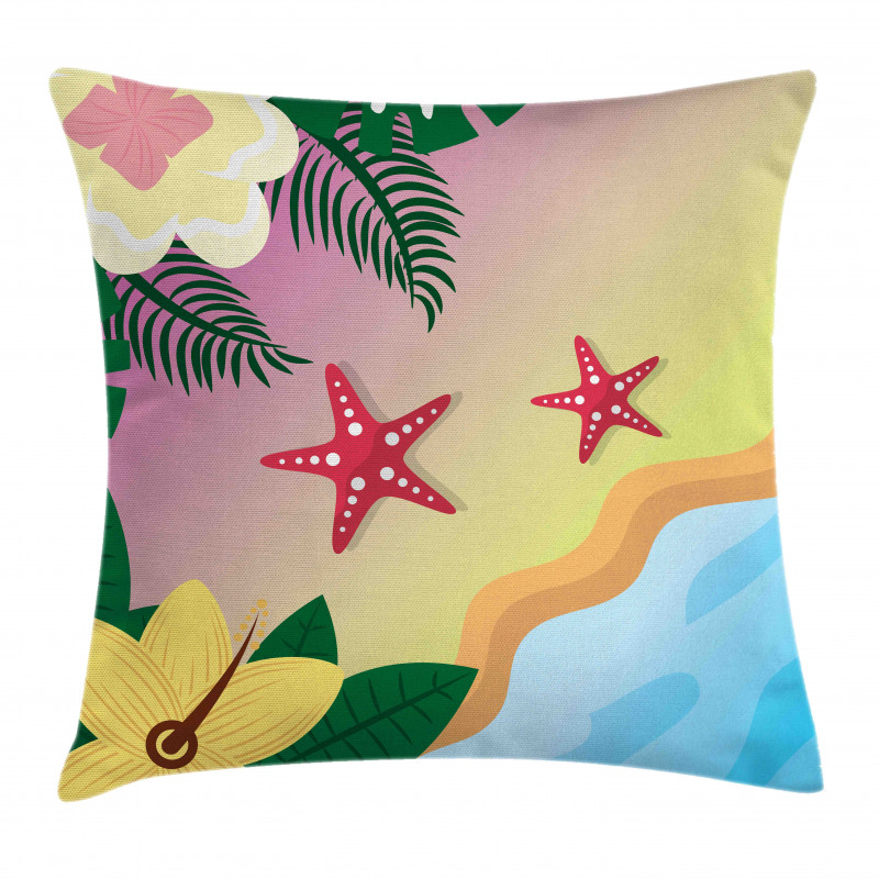 Lovey Tropic Nautical Pillow Cover