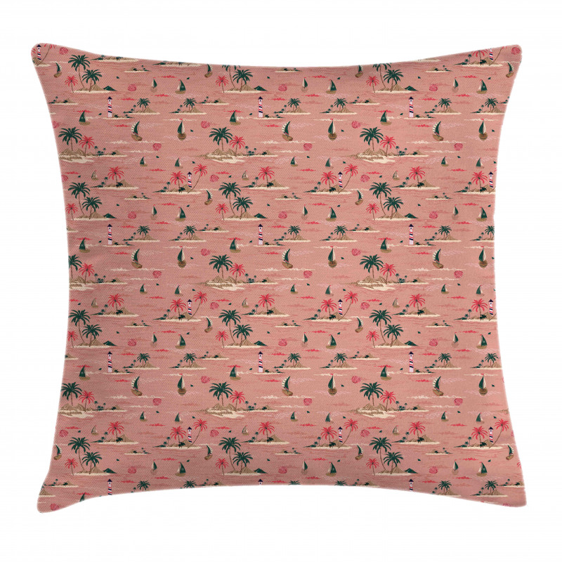 Summer Marine Pillow Cover