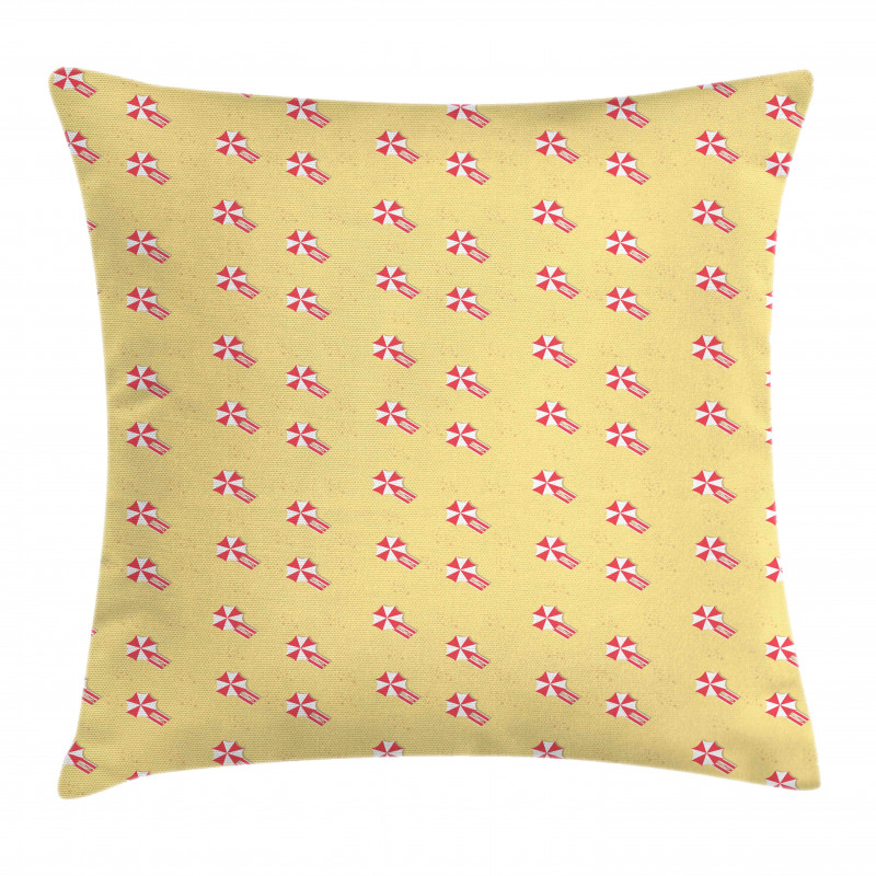 Towels and Parasols Pillow Cover