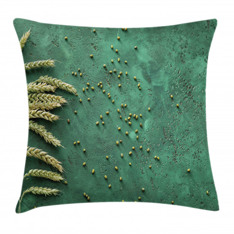 Agriculture Art Wheat Pillow Cover