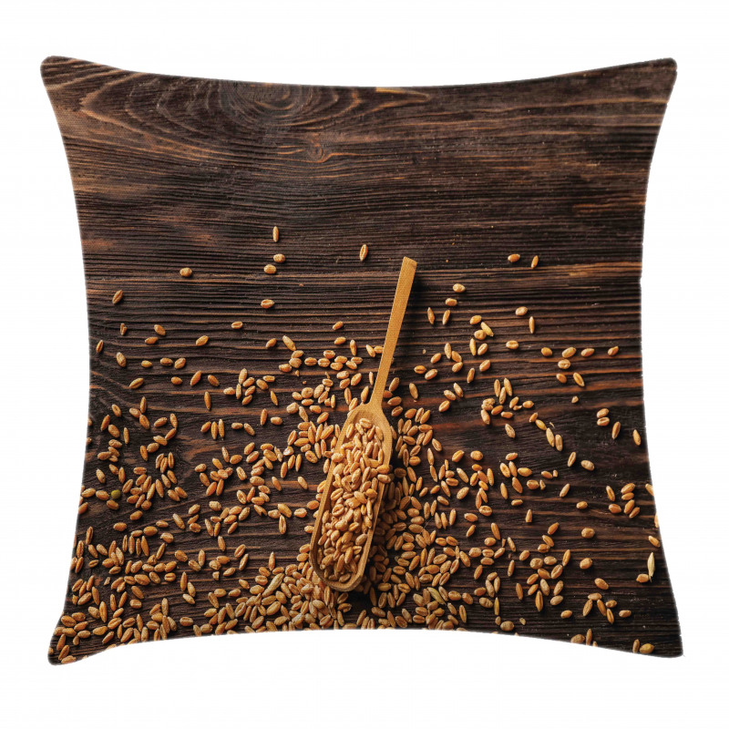 Scoop and Raw Wheat Pillow Cover