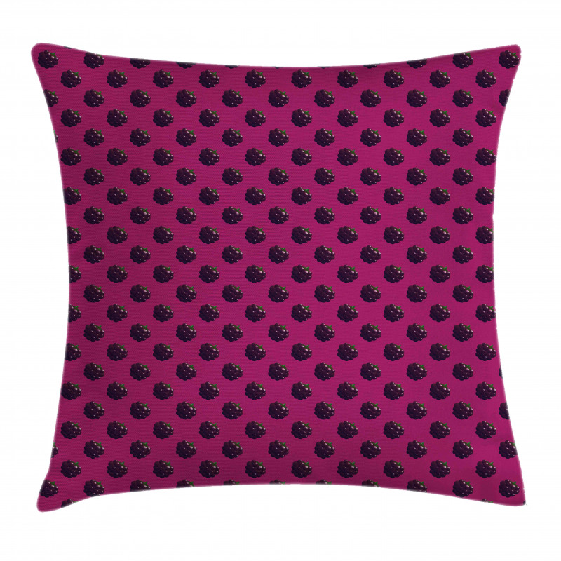 Juicy Blackberries Pillow Cover