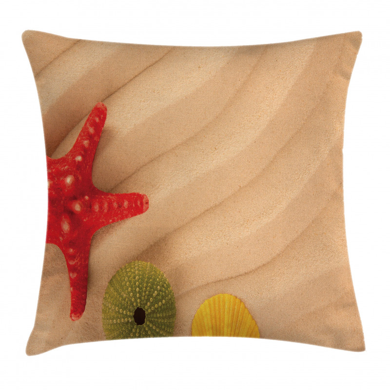 Exotic Caribbean Beach Pillow Cover