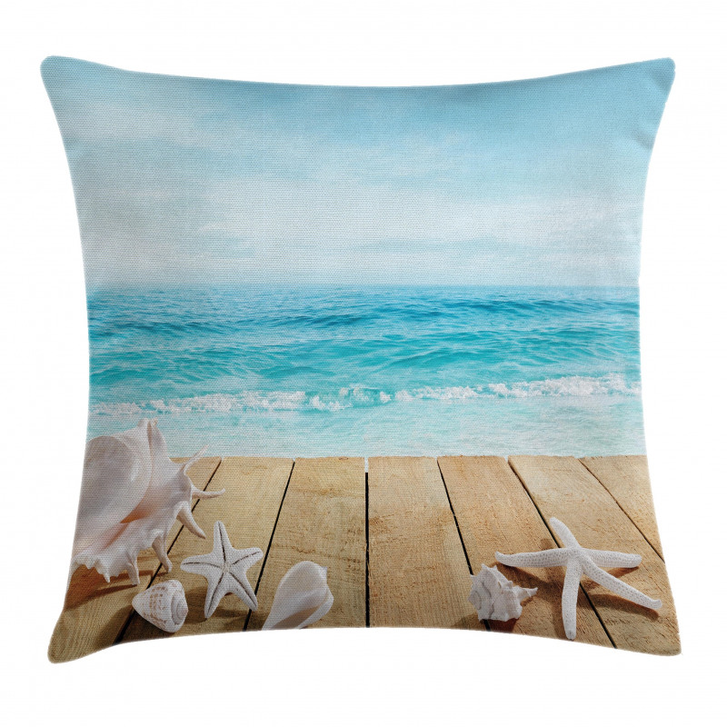 Sunshine Maldives Deck Pillow Cover