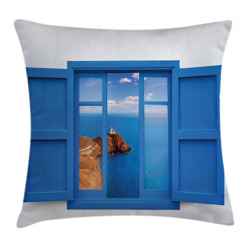 Mountain Ocean Sea Pillow Cover