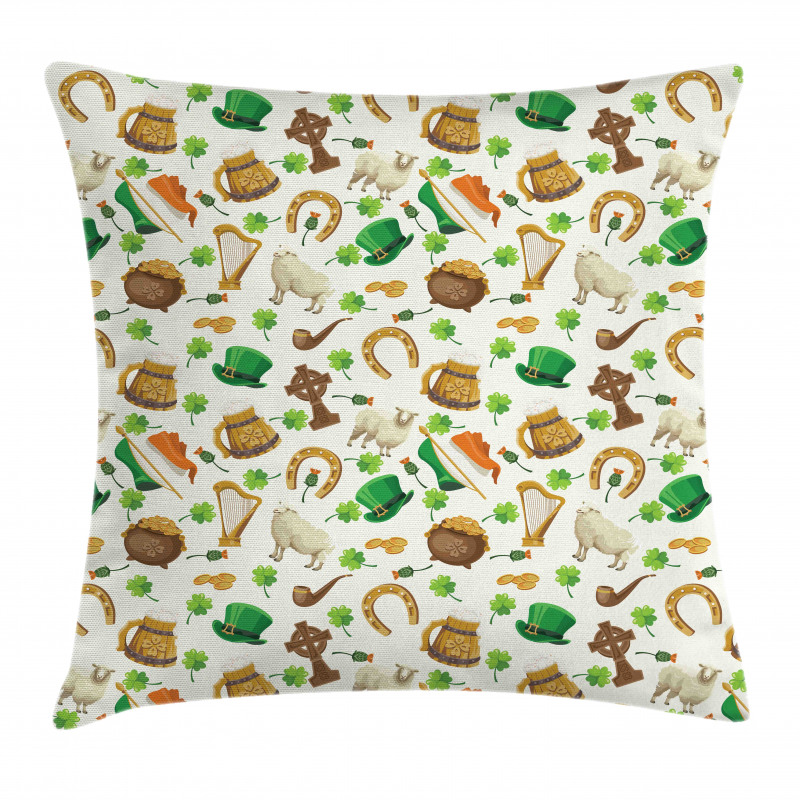 Irish Culture  Pillow Cover