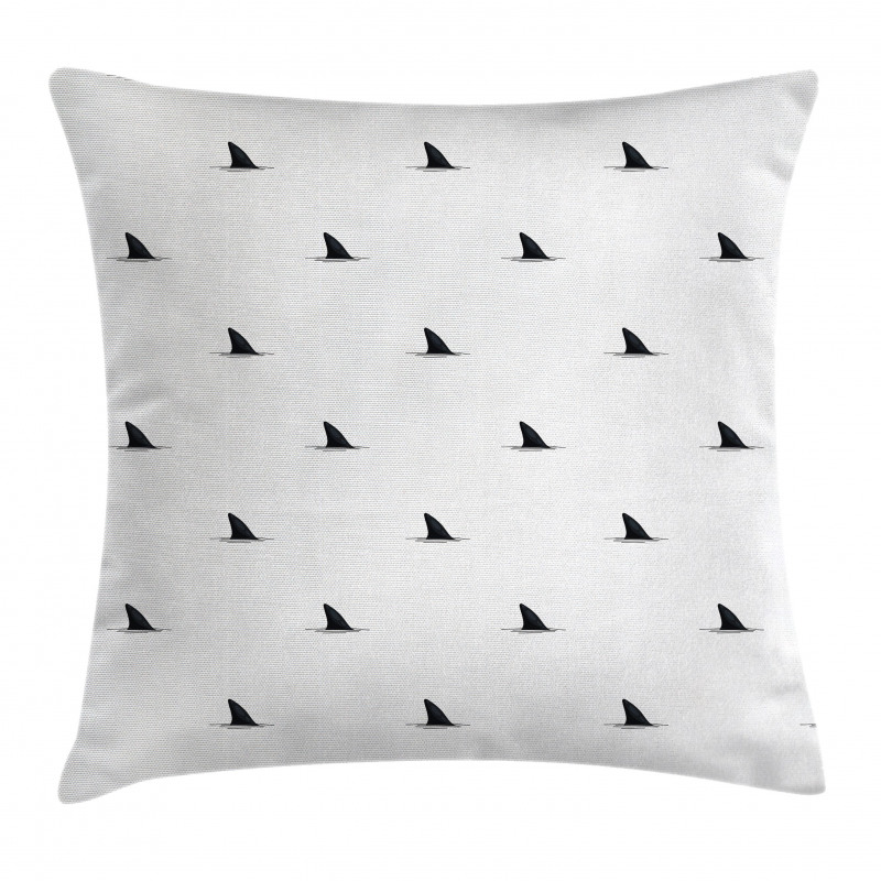 Wild Shark Fish Pillow Cover