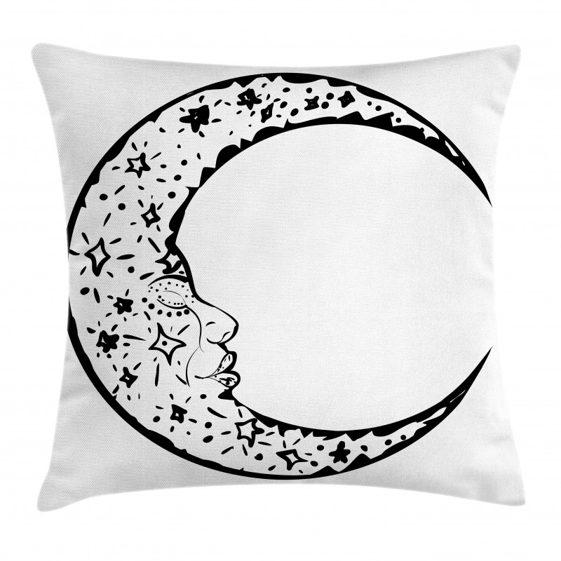 Modern Crescent Pillow Cover