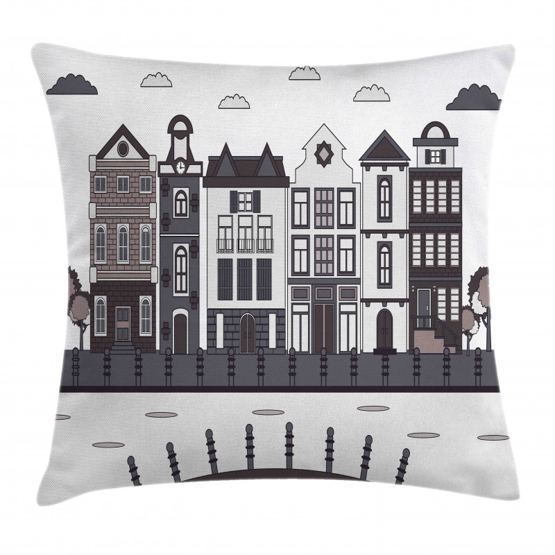 City Scenery Pillow Cover