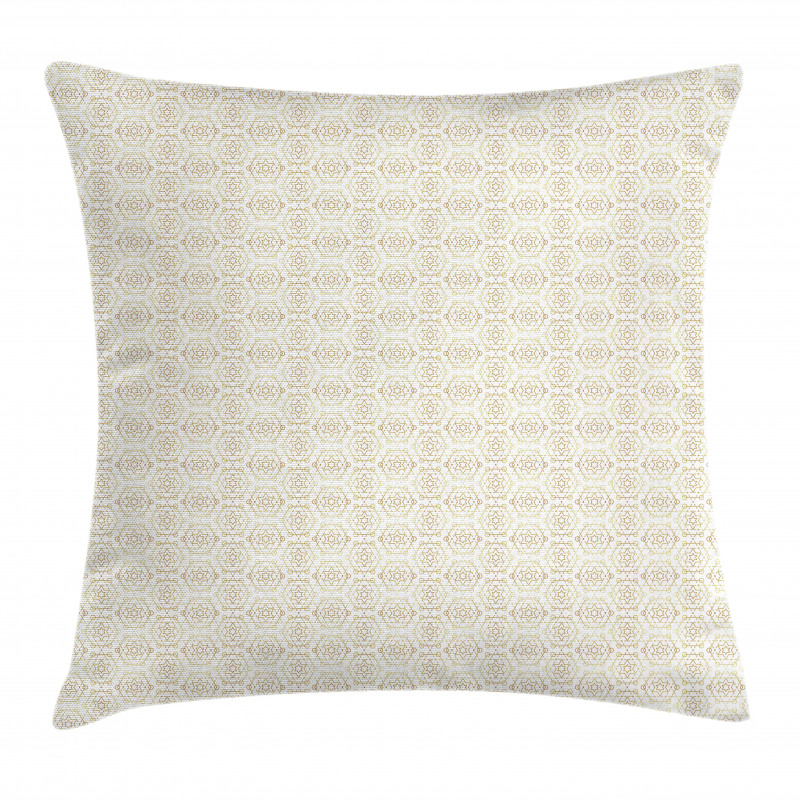 Lattice of Geometry Pillow Cover