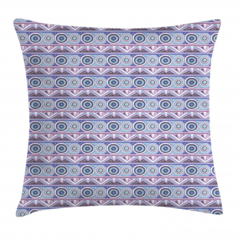 Circles Spots and Triangles Pillow Cover