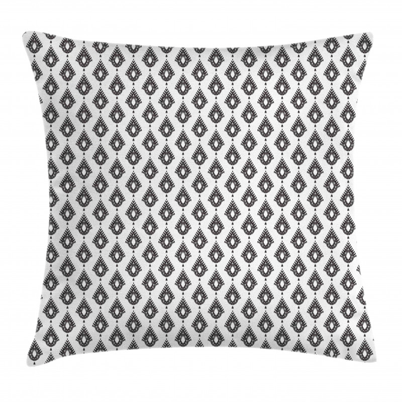 Drop Motif Influences Pillow Cover